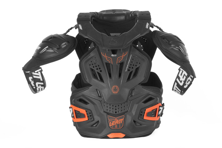 LEATT FUSION VEST SNX 3.0 RINTAPANSSARI+NISKATUKI musta