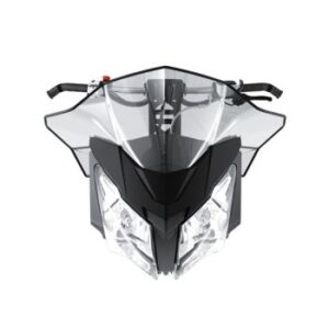 Tuulilasi integroiduilla käsisuojilla – medium