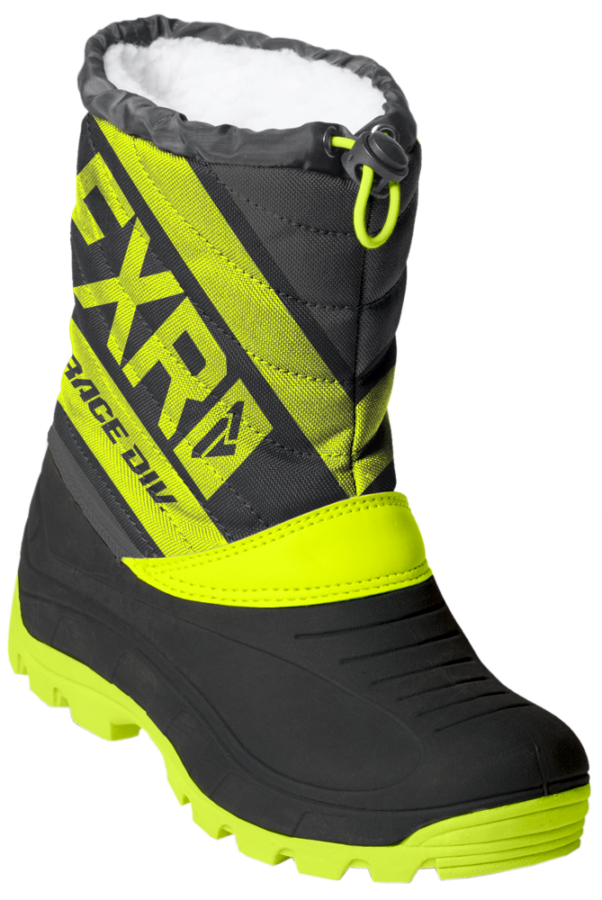 FXR OCTANE lasten kelkkakenkä musta/hi-vis