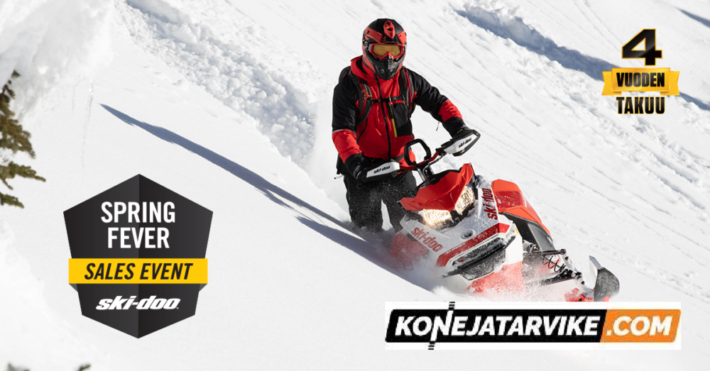 2020 Skidoo kevätkampanja