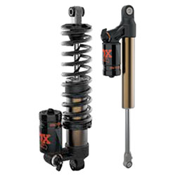 Takaiskunvaimentimet-2.0 Zero QS3 (keskellä)/ 1.5 QS3-R (takana)