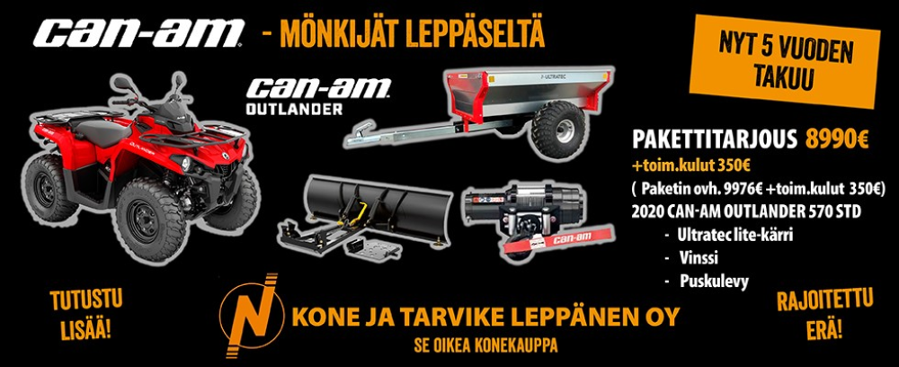 Leppäsen Can-am pakettitarjous