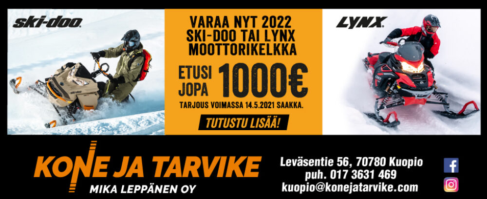 2022 Ski-doo ja Lynx  moottorikelkat