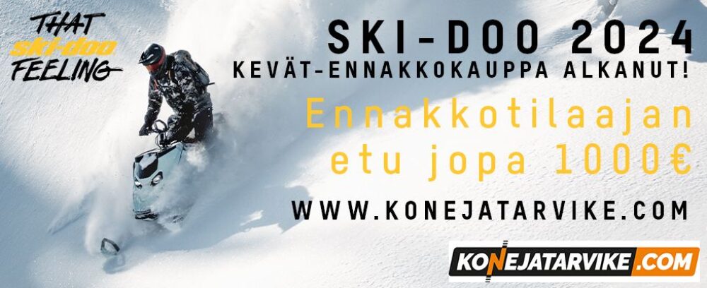 Ski-Doo ennakkokauppatarjous