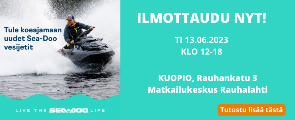 Sea-doo Koeajopäivä Kuopiossa 13.06.2023