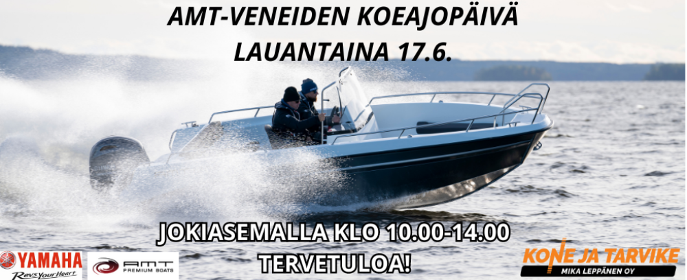 AMT-VENEIDEN KOEAJOPÄIVÄ JOENSUUSSA