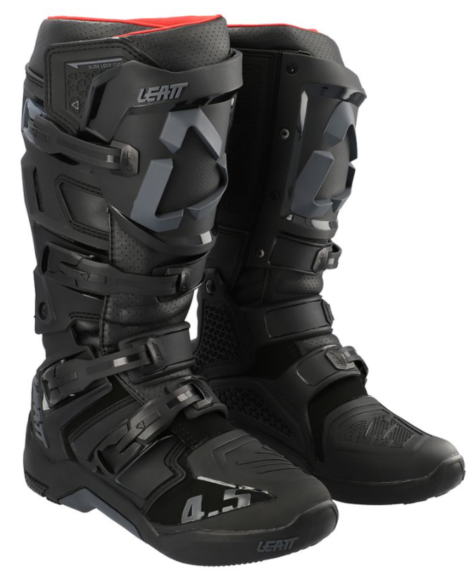 Leatt 4.5 crossisaappaat musta