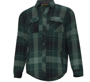 Ski-Doo miesten Plaid overshirt/ flanellipaita vihreä