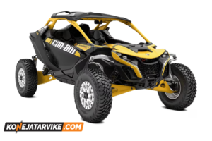 Can-am MAVERICK R X rs 999T DCT SMART-SHOXILLA, 2024 liikkeen esittelylaite