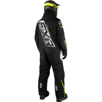 FXR CX LITE miesten haalari Black/Black Camo/HiVis - Image 2