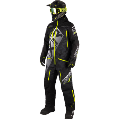 FXR CX LITE miesten haalari Black/Black Camo/HiVis