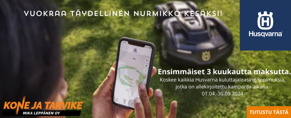 Vuokraa täydellinen nurmikko kesäksi