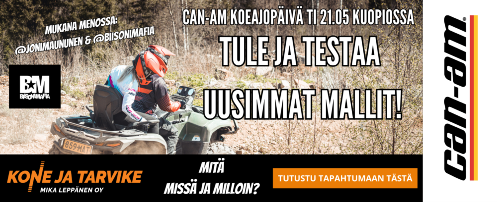 Can-am on tour Kuopio 21.05.2024