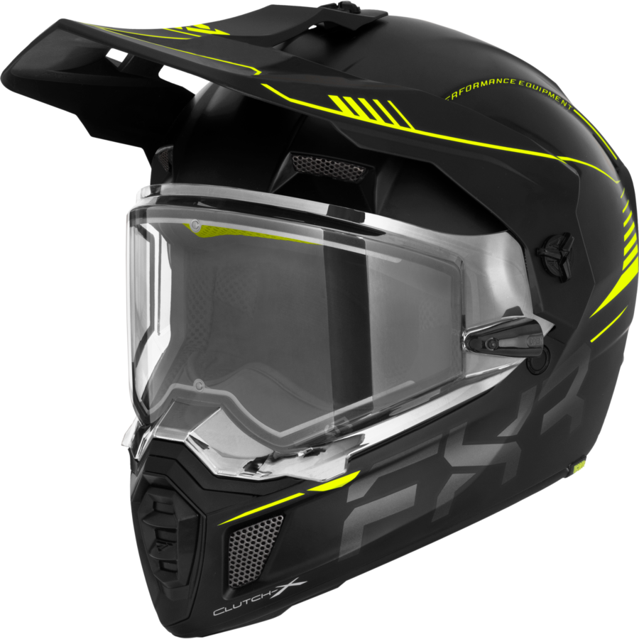 Clutch X Pro Shield lämpövisiiri kypärä HiVis