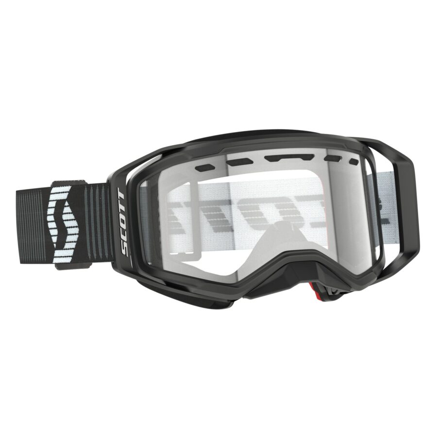 SCOTT Prospect 2.0 SMB black/white, kirkkaalla linssillä