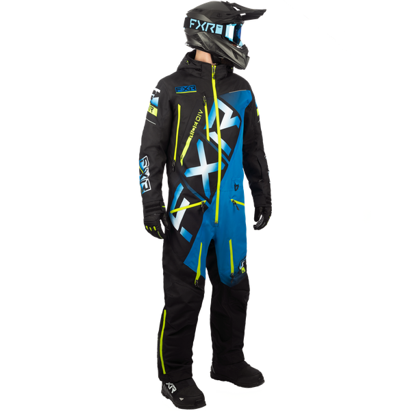 FXR M CX LITE HAALARI Black/Blue/HiVis