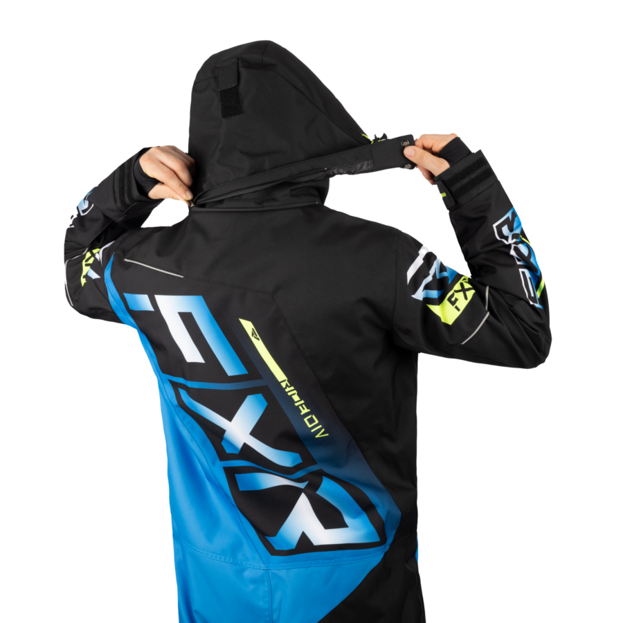 FXR M CX LITE HAALARI Black/Blue/HiVis - Image 2