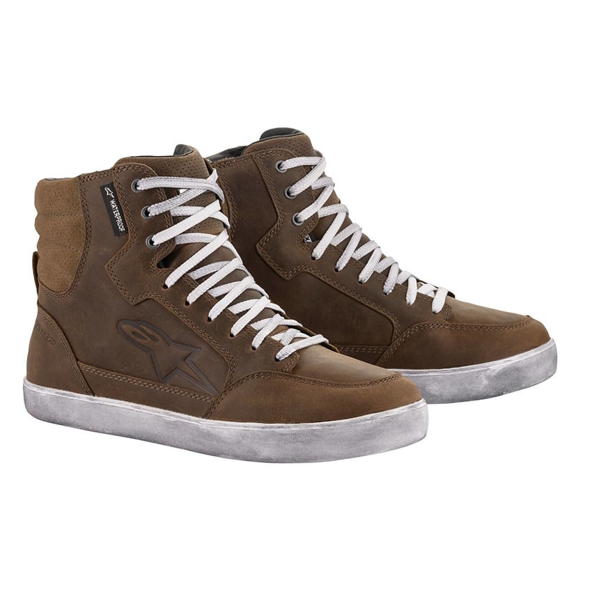 Alpinestars J-6 WP moottoripyörä ajokengät, ruskea