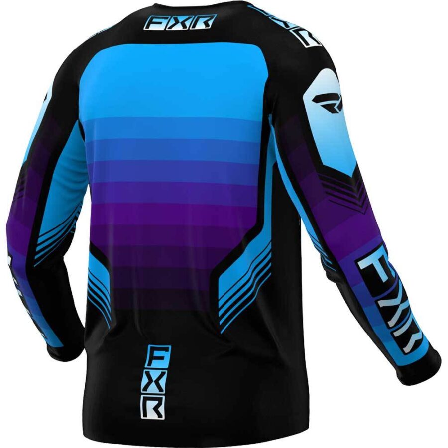 FXR Clutch Pro MX Paita Black/Purple/Blue - Image 2
