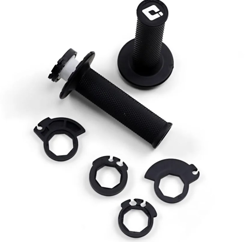 ODI NO WAFFLE MX V2 LOCK ON BLACK - Image 2