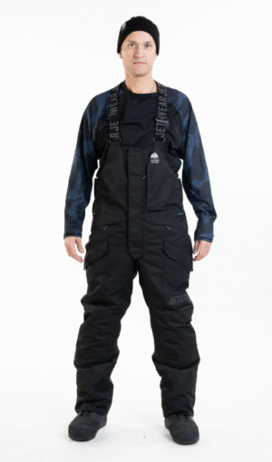 Jethwear miesten Treeline Bib Pant - Black - Kuori