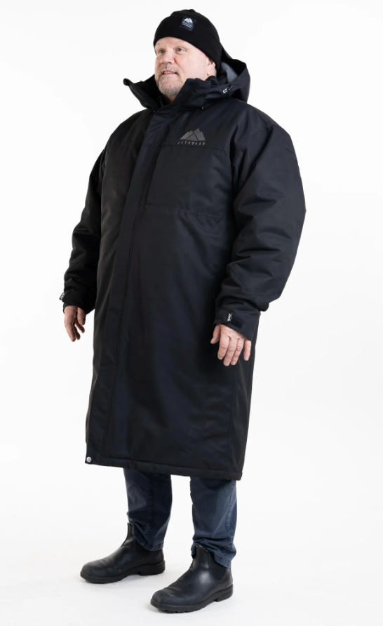 JETHWEAR PIT COAT lämmittelytakki - Black/Grey