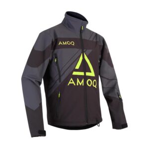 AMOQ Snowcross takki nuorille, Musta/HiVis