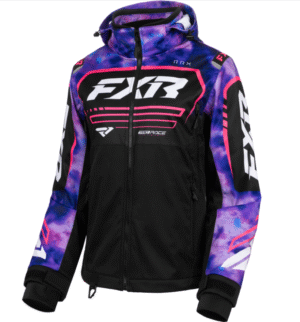 FXR Naisten RRX takki , Musta- Maalattu violetti