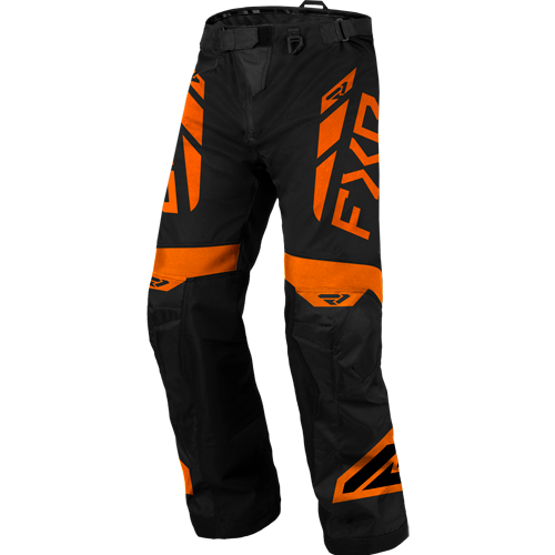 FXR Cold Cross RR Ajohousut, Musta/Oranssi