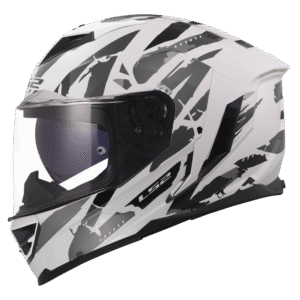 LS2 FF818 STORM III- KAOS WHITE GRAY