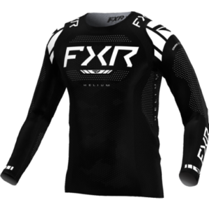 FXR Helium MX Jersey Blackout
