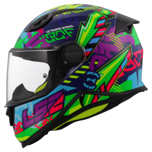 LS2 FF812 KID- SEVENT BLUE GREEN