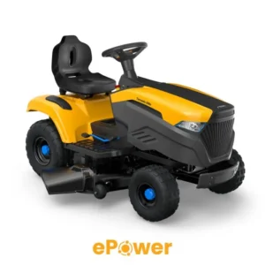 STIGA AKKUKÄYTTÖINEN PUUTARHATRAKTORI TORNADO 398E + EPOWER PRO 40 Ah AKKU
