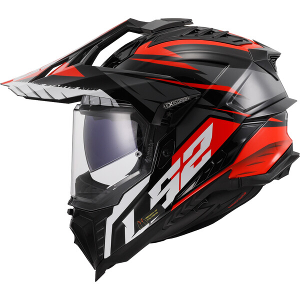 LS2 Kypärä MX701 Explorer Spire Punainen