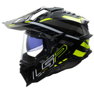 LS2 EXPLORER CARBON EDGE HIVIS ADVENTURE KYPÄRÄ