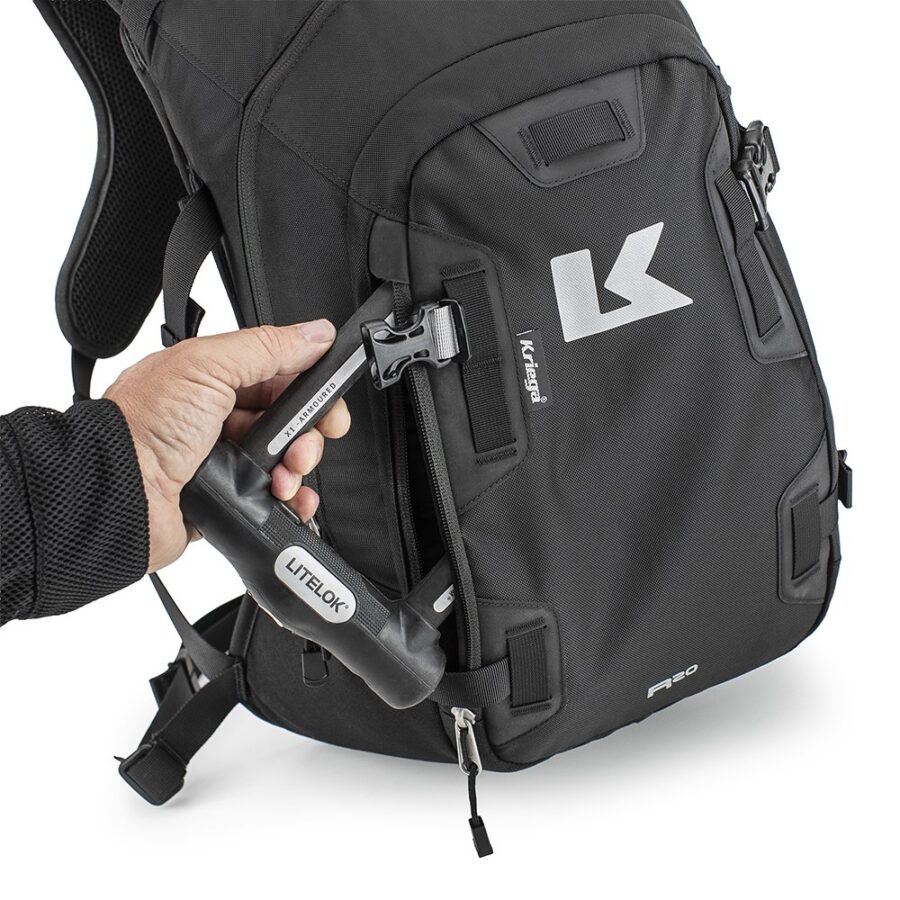 Kriega R20 moottoripyöräreppu 20 L - Image 5