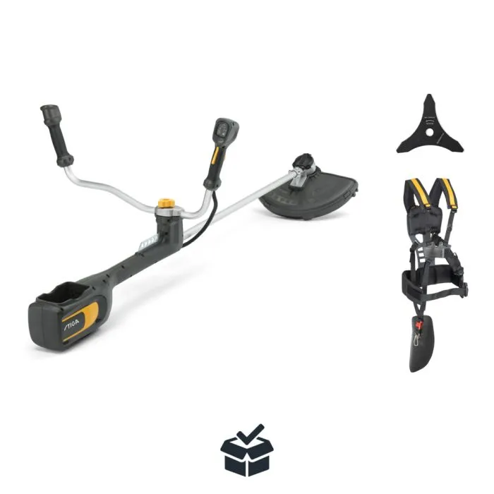 STIGA AKKUKÄYTTÖINEN RAIVAUSSAHA BC 700e B KIT sis. akun ja laturin - Image 4