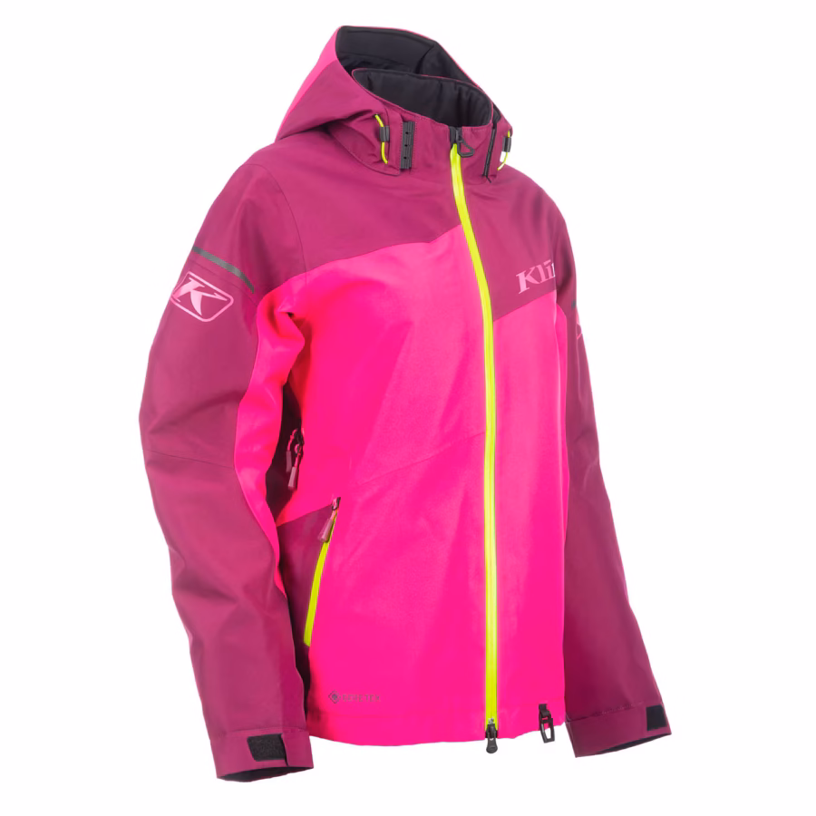 KLIM Alpine naisten moottorikelkkatakki Pink Glo- Magenta Purple - Image 5