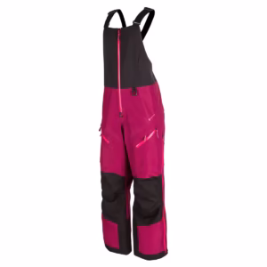 KLIM ALPINE BIB naisten moottorikelkkahousu Maganta Purple- Pink Glo