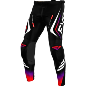 FXR Clutch Pro MX Pant BLACK/RED/PURPLE