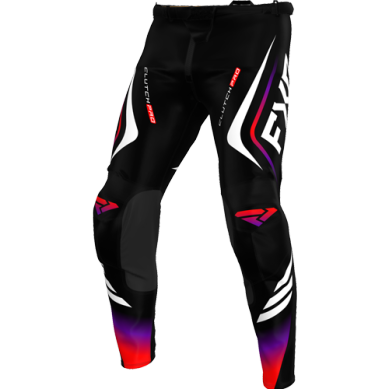 FXR Clutch Pro MX Pant BLACK/RED/PURPLE