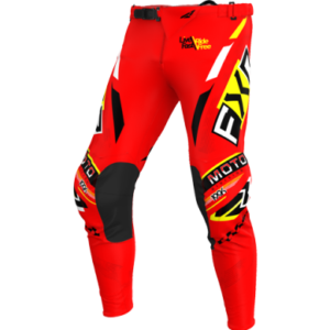 FXR Podium Gladiator MX Ajohousut RED/BLACK/YELLOW