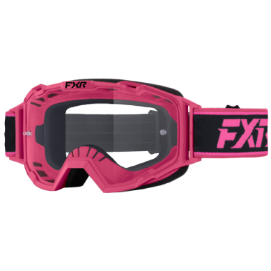 FXR Yth Maverick Clear Ajolasit Pinkki