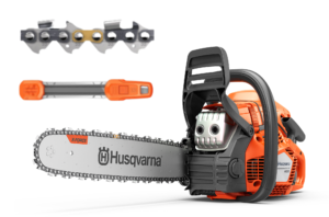 KAMPANJA! Husqvarna 445S 13" .325 + varaketju + viilanohjain