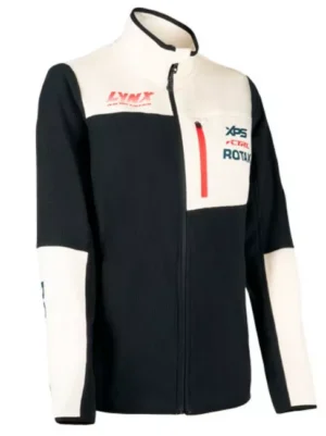 LYNX RE MICRO FLEECE PUNAINEN NAISTEN VALKO-MUSTA