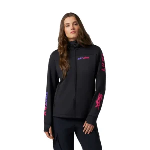 Ski-Doo Naisten X-Team Edition Sno-X Zip-Up Musta