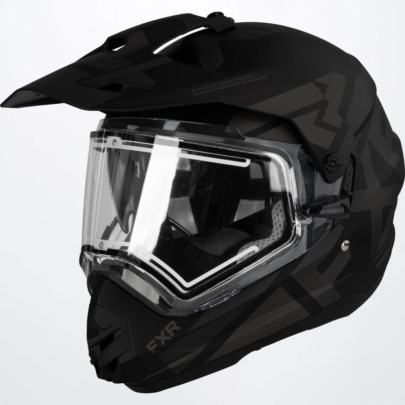 FXR Torque X Team kypärä , Musta