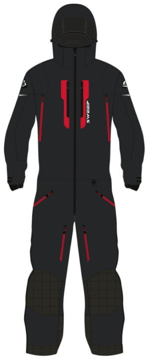 Sweep Everest Insulated kelkkahaalari, musta/punainen